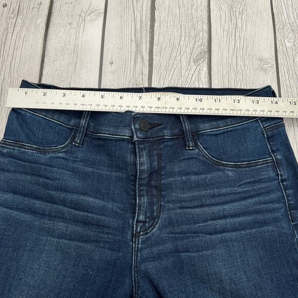 PacSun LA Jeggings Stretch Distressed Dark Blues Jeans Size 26 - Picture 3 of 10